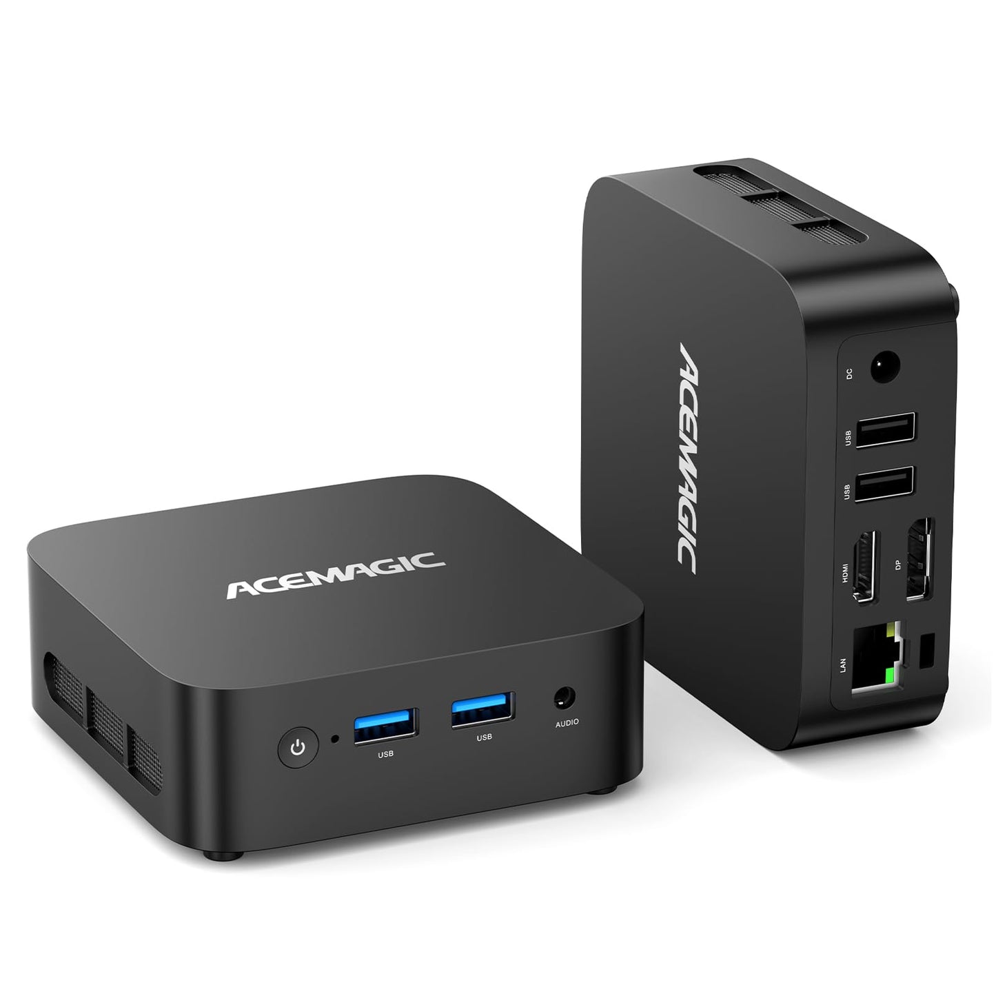 ACEMAGICIAN Alder Lake N95 Mini PC 3.4GHz 16GB DDR4 RAM 512GB M.2 SSD Micro Desktop Computer, 4K UHD HDMI+DP, Dual Band WiFi/BT4.2/Gigabit Ethernet for Business, Home Theater, W11 Pro