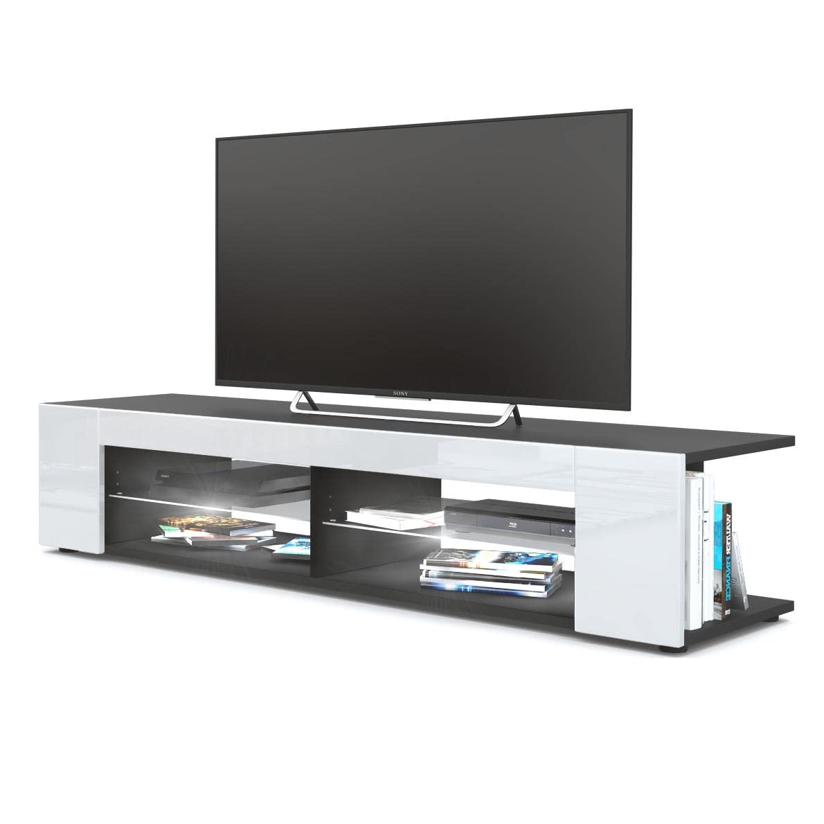 Vladon Movie TV Board, Black