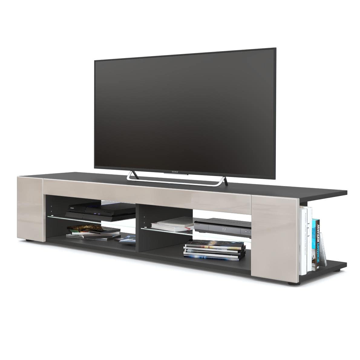 Vladon Movie TV Board, Black