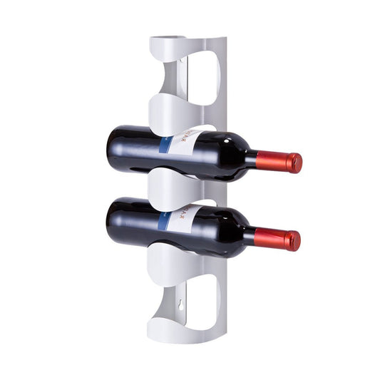 Zeller 27365 Wall Bottle Holder Stainless Steel 11.5 x 9.8 x 45 cm