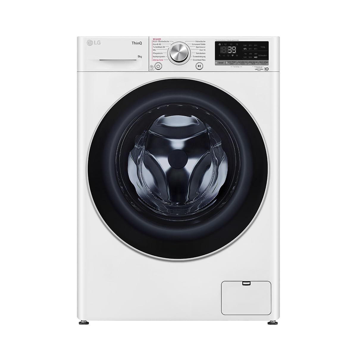 LG Electronics F4WR709YB Washing Machine | 9 kg | Energy A | Steam | Black