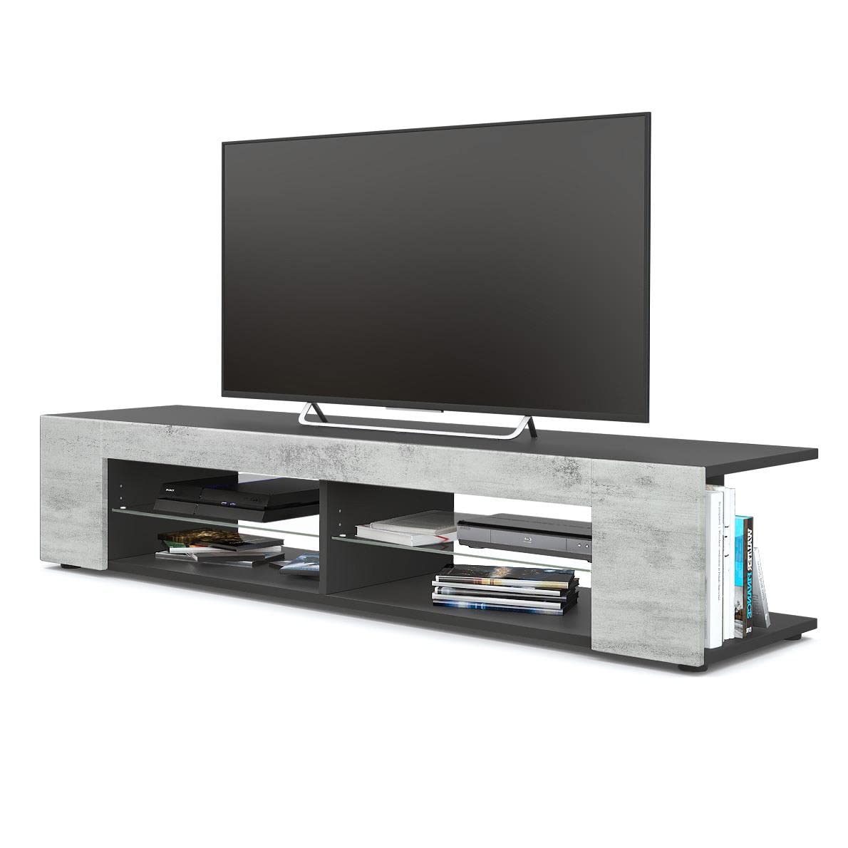 Vladon Movie TV Board, Black