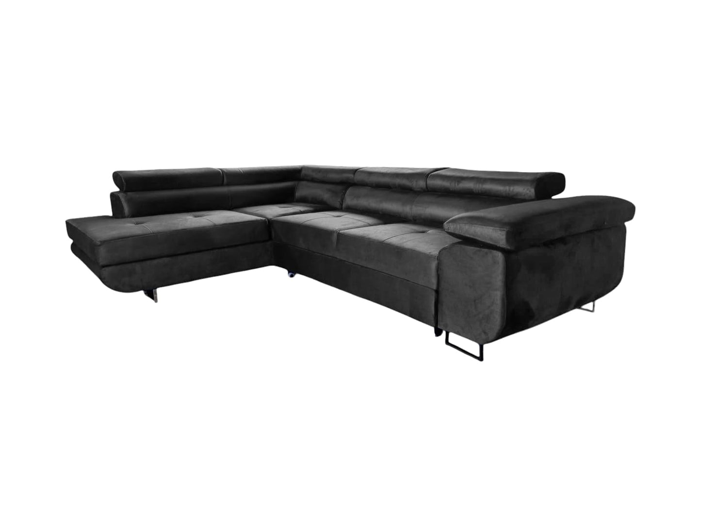 COMFORTINO FURNITURE Pasti L-Shaped Corner Sofa with Sleep Function