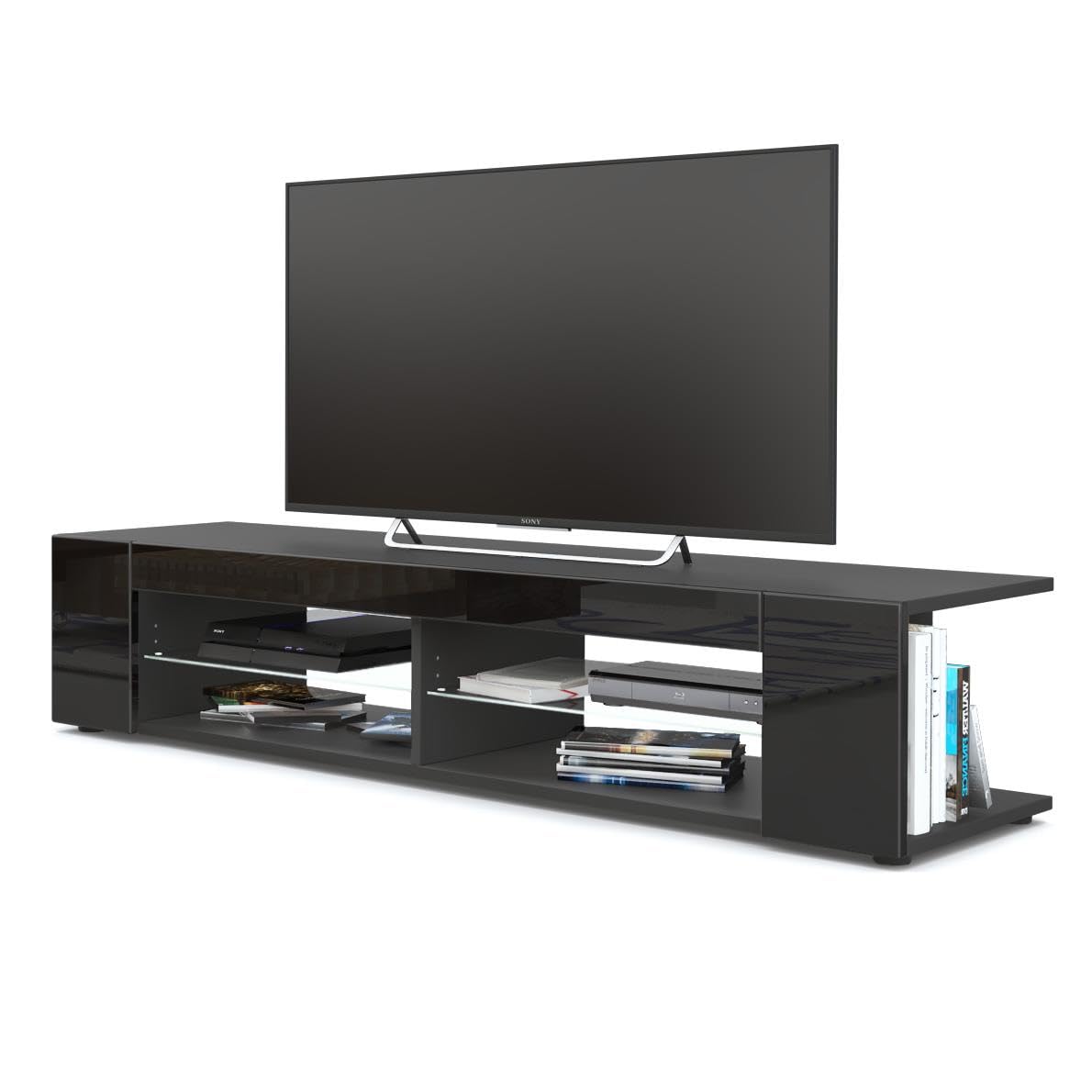 Vladon Movie TV Board, Black