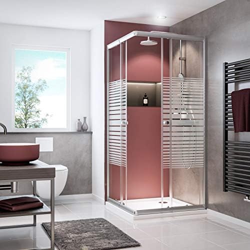 Shower Cubicle Sunny Corner Entry with Sliding Doors, 4060991057809