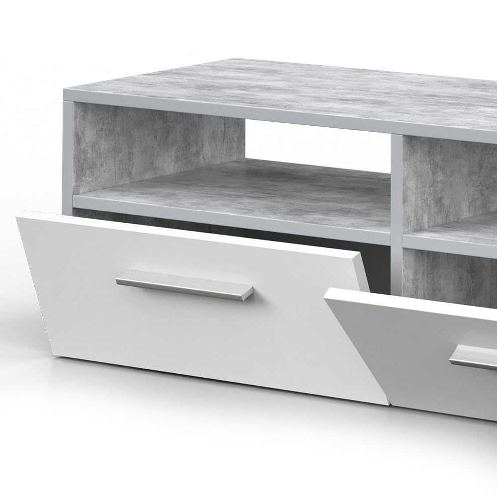 Vicco Diego Lowboard – TV Table Sideboard, TV Cabinet, TV Board Cupboard