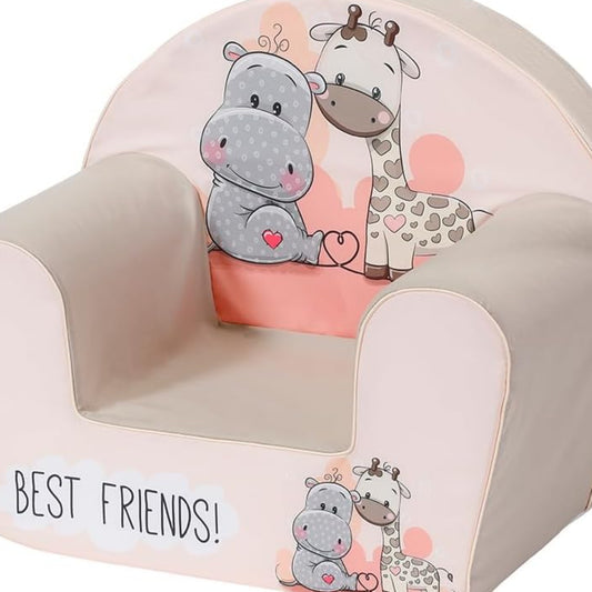 Knorrtoys 68335 knoortoys Children's Armchair-Best Friends, Multi Color