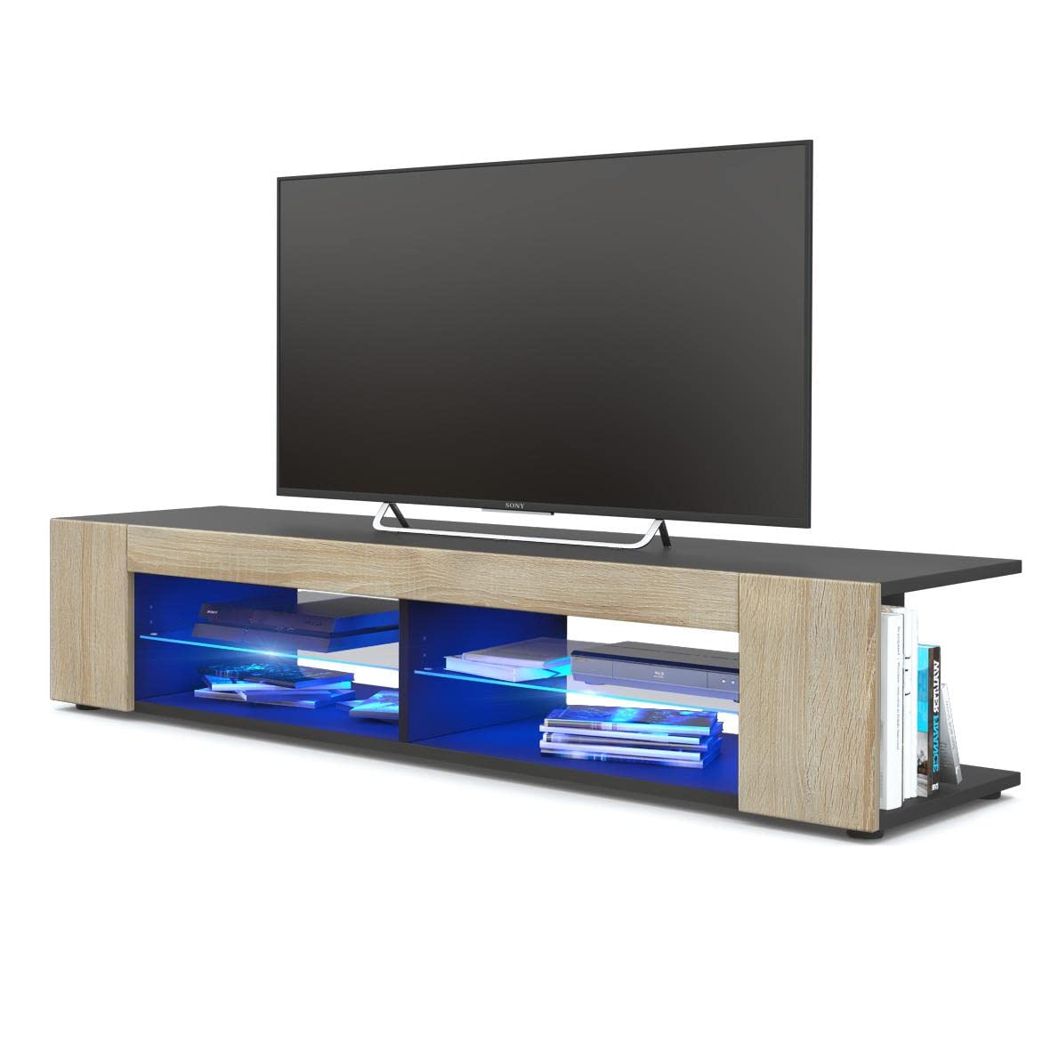 Vladon Movie TV Board, Black