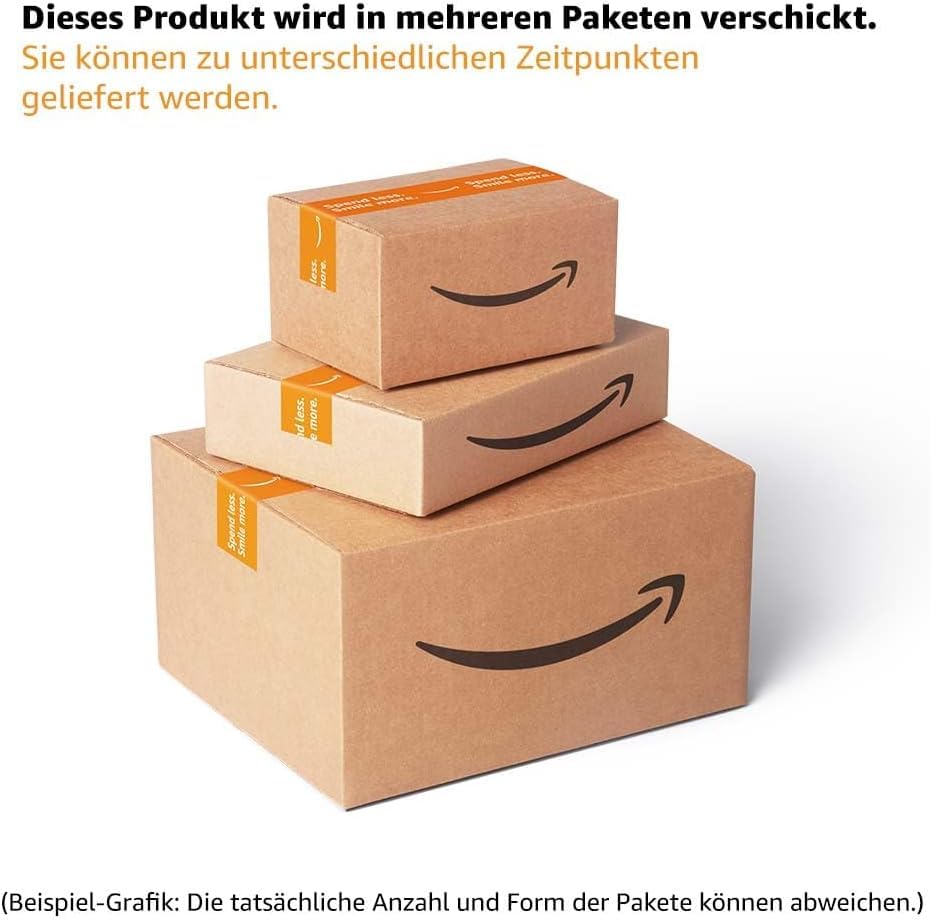 Jazz 4 Modern Corner Kitchen with Electrical Appliances in White High Gloss, Metallic Grey - Spacious Kitchen Unit in L-Shaped with Lots of Storage Space - 320 x 200 x 60 cm (W x H x D)