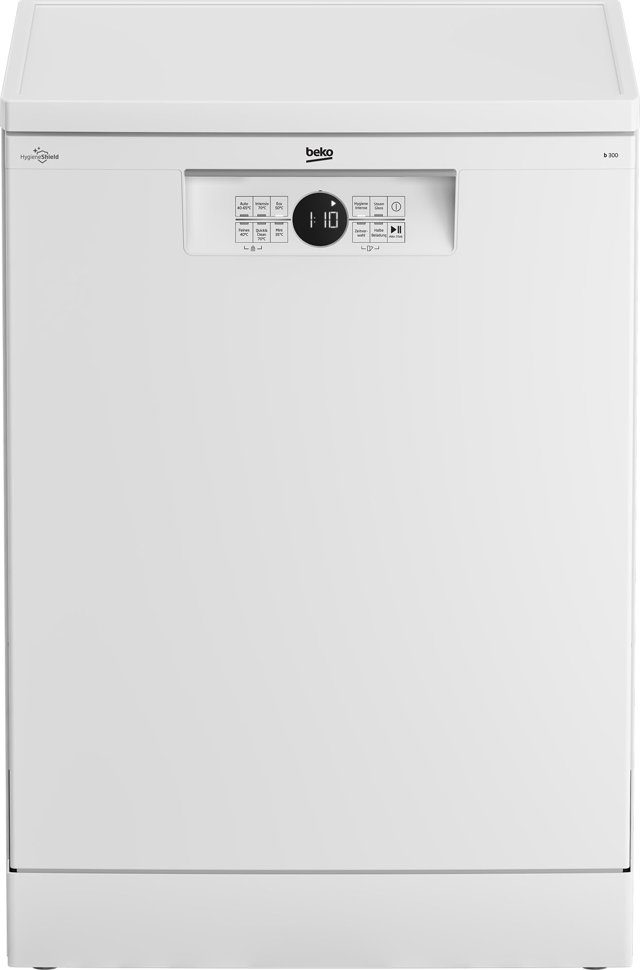 Beko BDFN26430S Dishwasher 60 cm, Freestanding, Undermountable, for 14 Place Settings, 6 Programmes, 4 Additional Functions, 3 Sink Levels, HygieneIntense, SelfDry, Program for Half Load, Silver