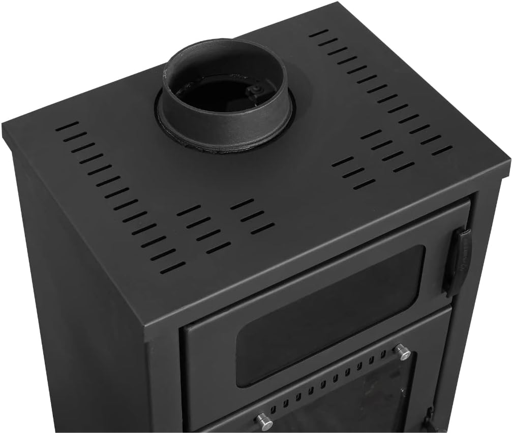 BALKAN ENERGY Troy Wood Stove with Oven 7.8 kW