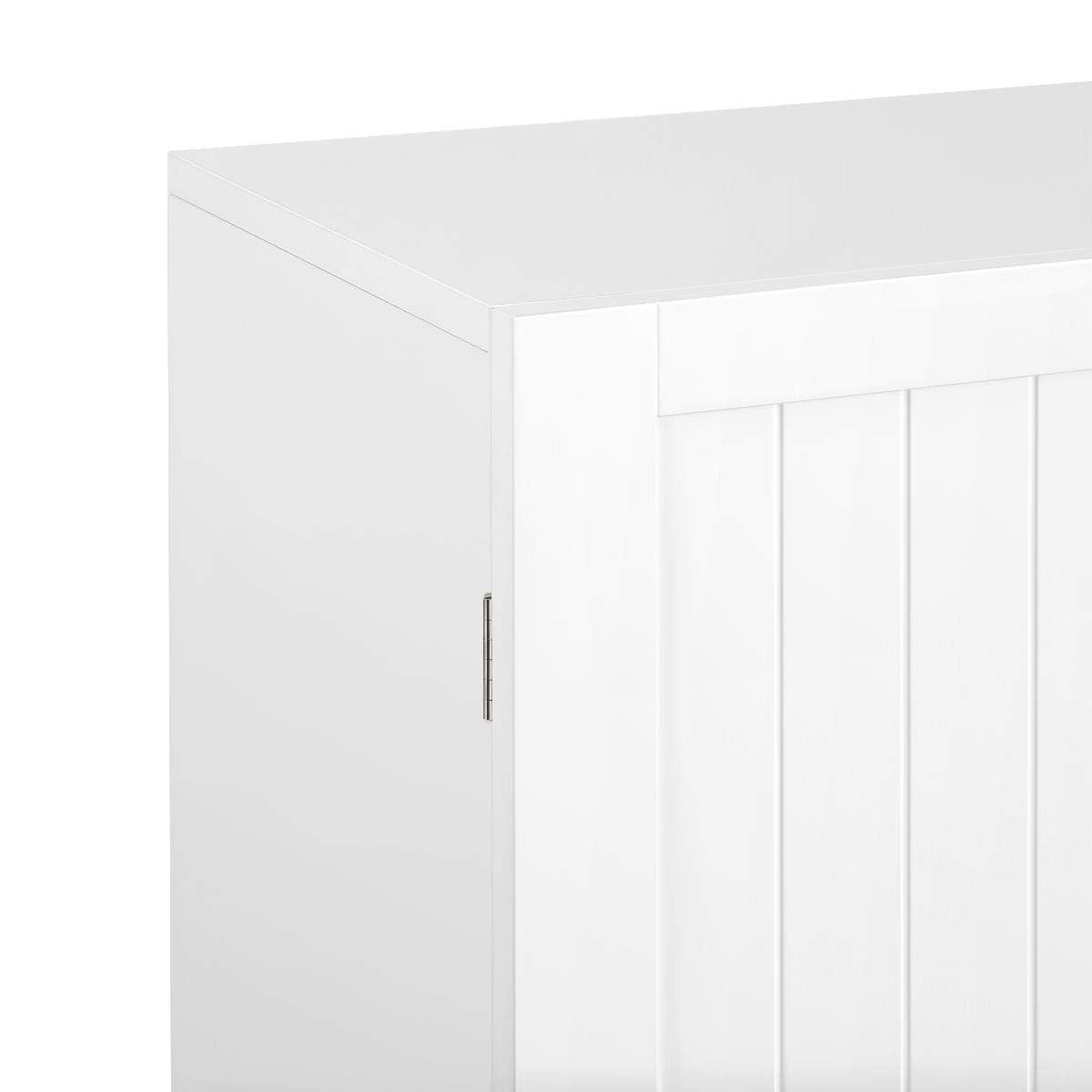 Yaheetech Bathroom Cabinet Wall Cabinet with 3 Doors Bathroom Cabinet Wall Shelf Kitchen Cabinet with Height-Adjustable Shelf for Bathroom Kitchen Laundry Room 75 x 31 x 60 cm