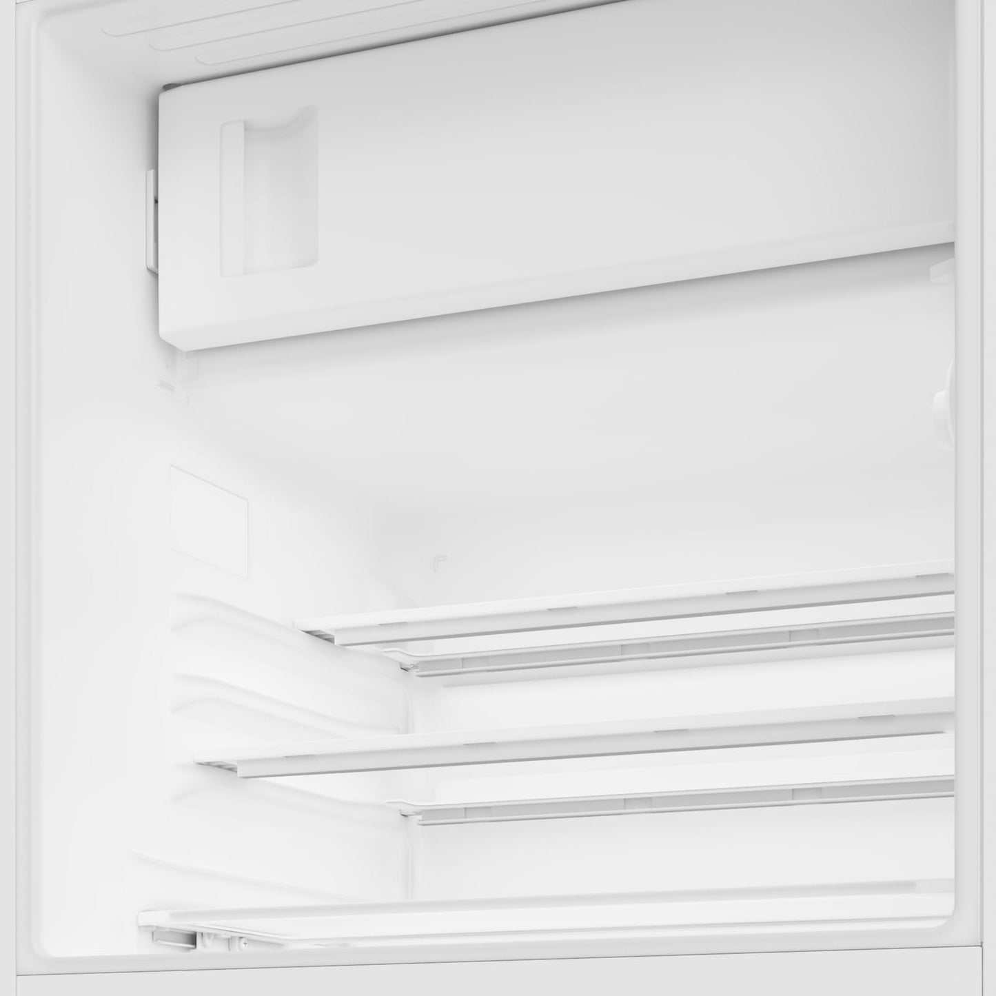 Beko TSE1424N b100 Table Top Refrigerator, 128 Litre Total Capacity, Interchangeable Door Hinge Good Lighting in the Device, 37 dB, Heavy Duty Glass Shelves, White