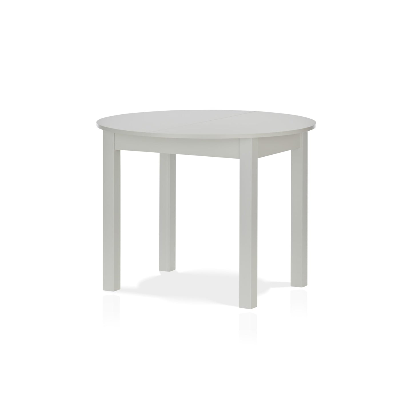 smart Dining Table 90 x 60 cm Branch Oak, Kitchen Table Extendable up to 130 cm, Dining Room Table Made of Wood Material Including Expandable Extension Plate, Modern Table for up to 6 People