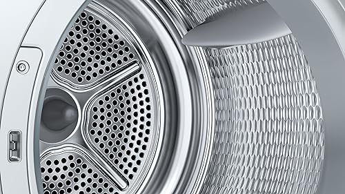 Bosch Series 6 WQG235D00 Heat Pump Dryer for 8 kg of Laundry, A+++, 176 kWh/Year, AutoDry, Anti Vibration Design, Sensitive Drying System, Environmentally Friendly Coolant, White