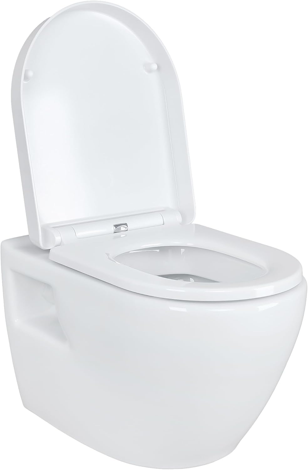 Aloni Wall-Mounted Toilet Toilet Soft Close Lid Frame Element Actuator Plate