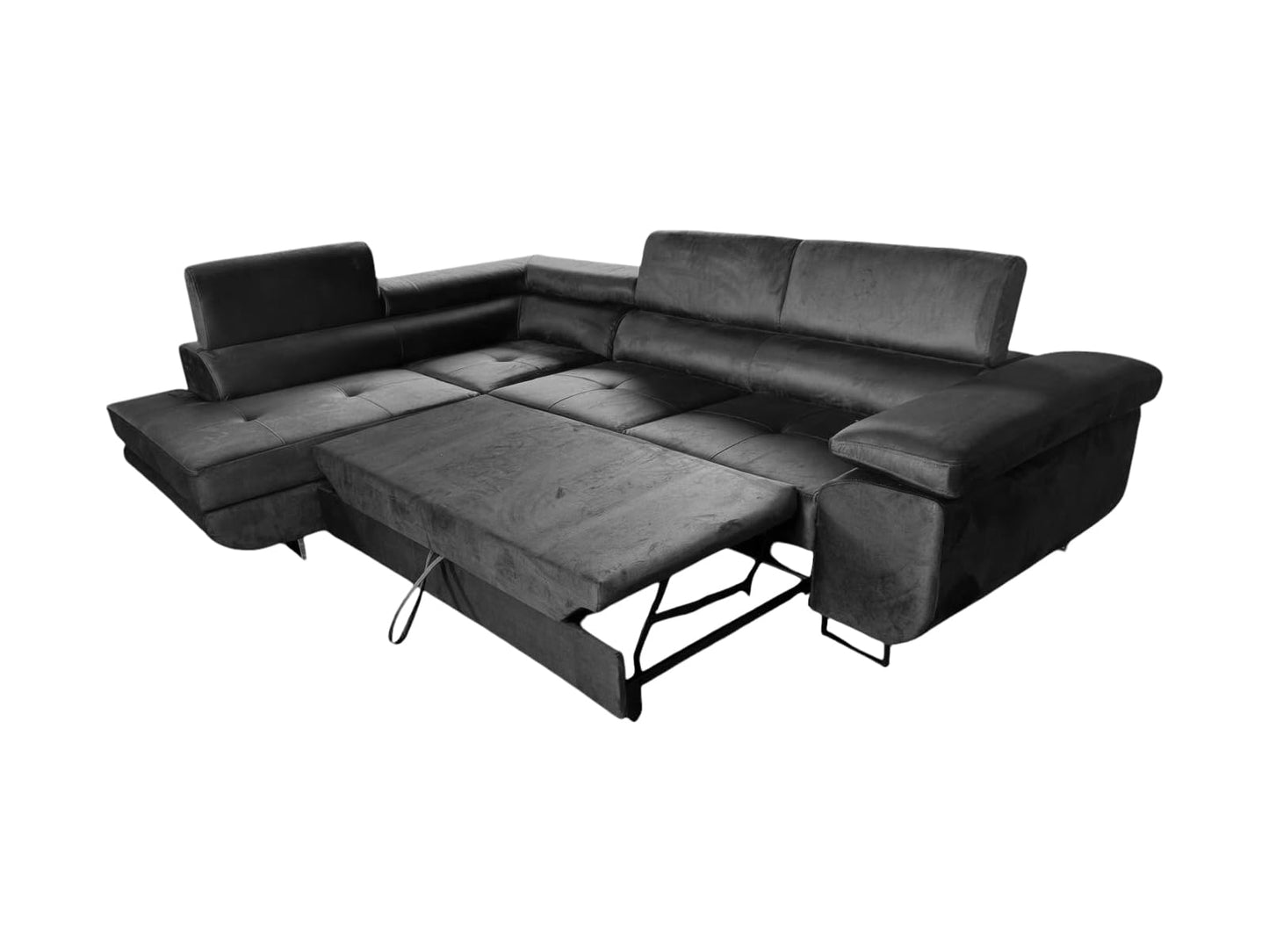 COMFORTINO FURNITURE Pasti L-Shaped Corner Sofa with Sleep Function