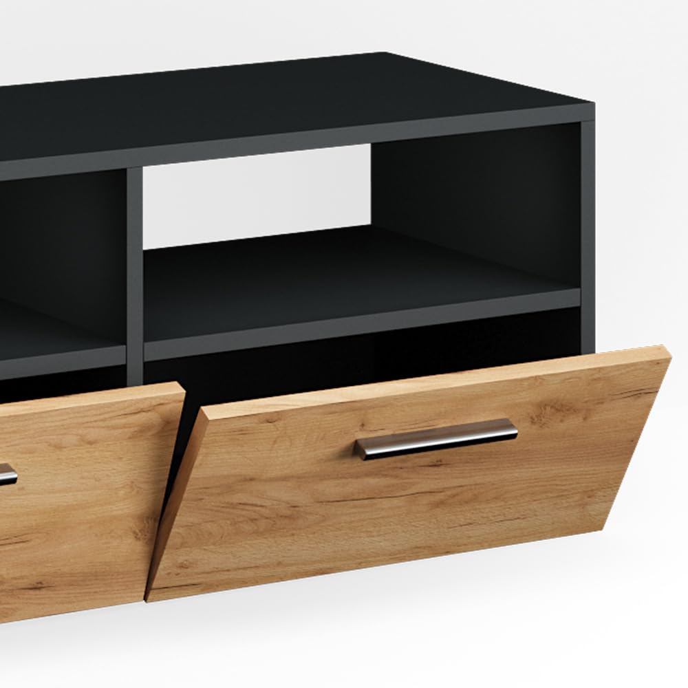 Vicco Diego Lowboard – TV Table Sideboard, TV Cabinet, TV Board Cupboard