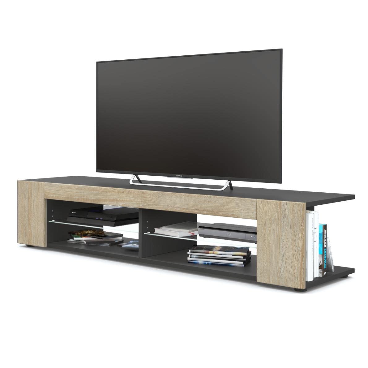 Vladon Movie TV Board, Black