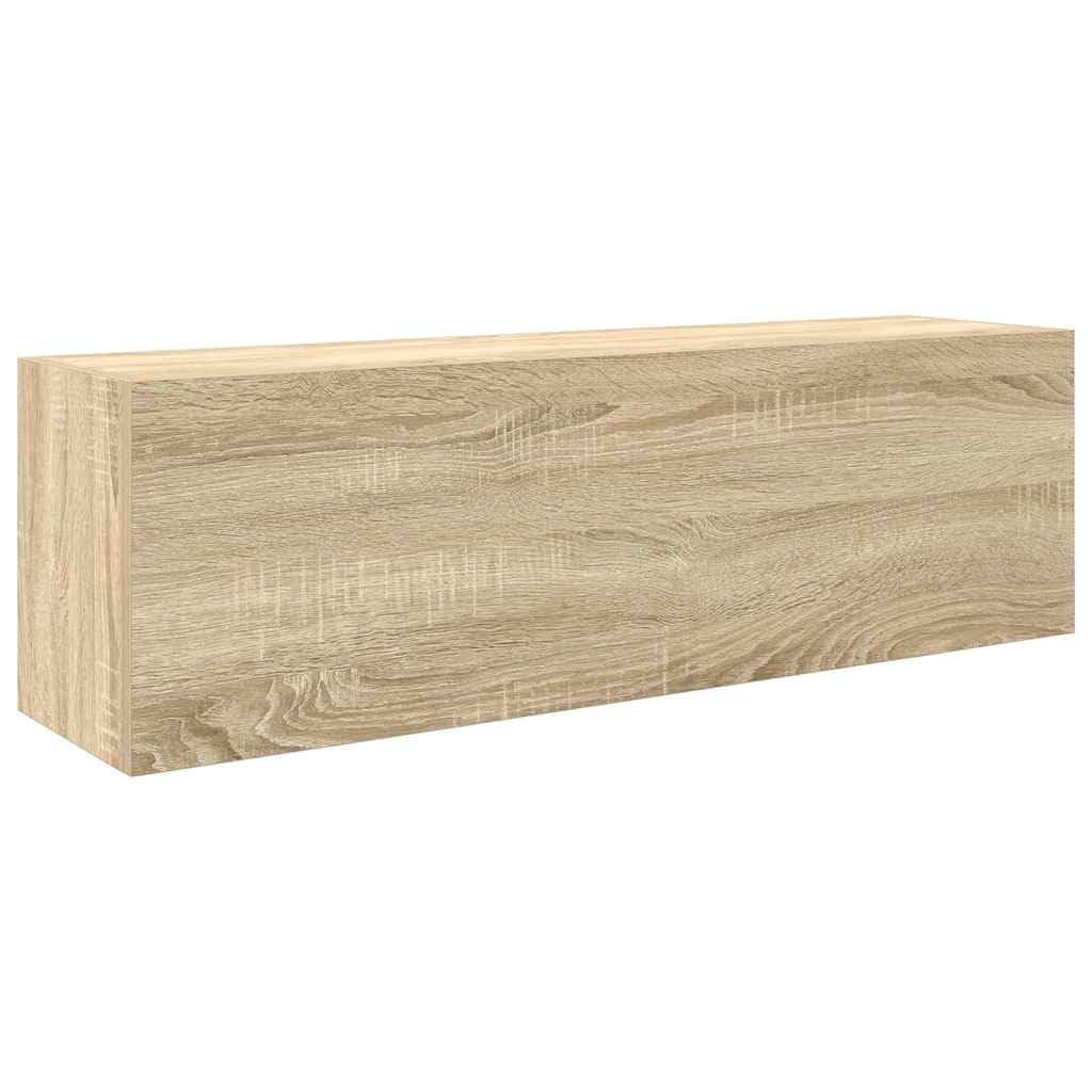 vidaXL Bathroom Wall Cabinet White 80 x 25 x 30 cm Wood Material Wall Cabinet Bathroom Wall Cabinet