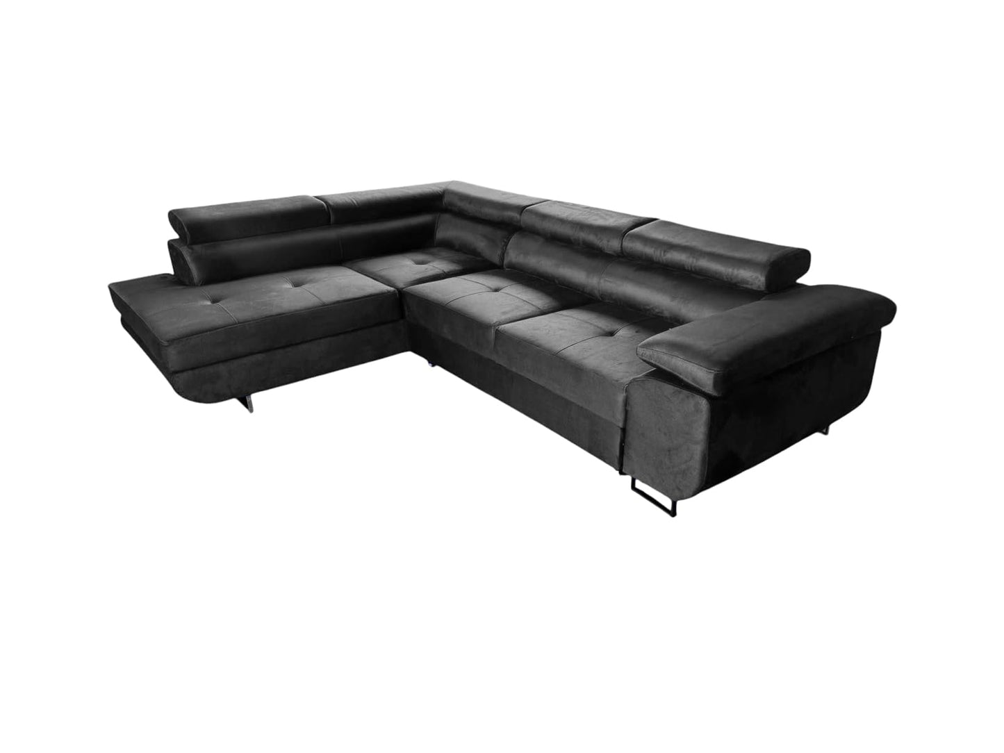 COMFORTINO FURNITURE Pasti L-Shaped Corner Sofa with Sleep Function