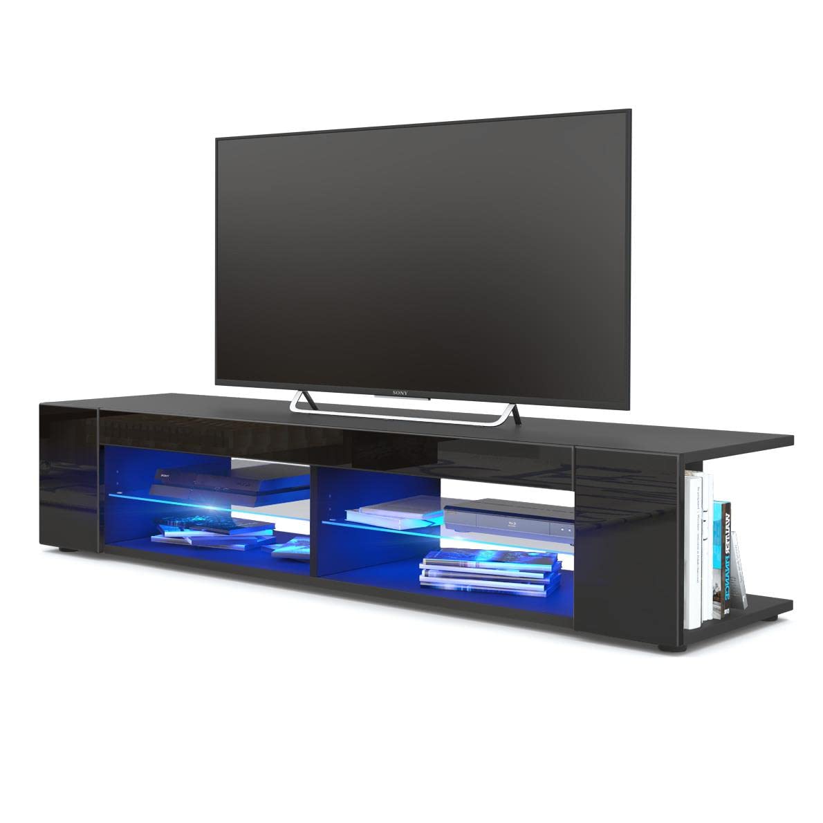 Vladon Movie TV Board, Black