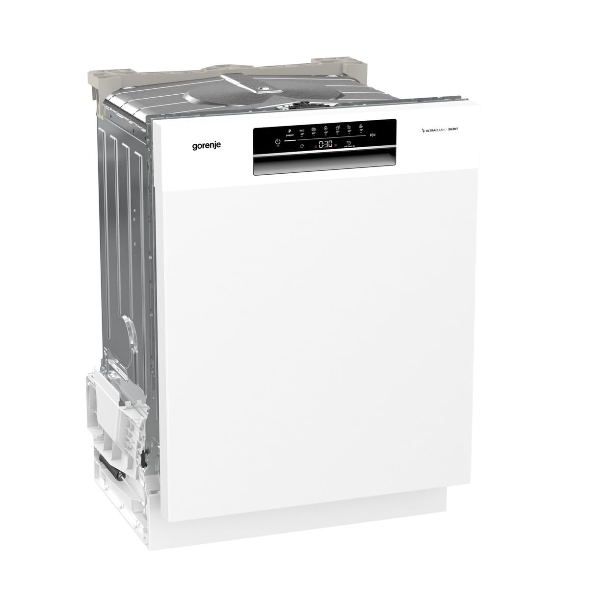 Gorenje GS643C90W Dishwasher/Freestanding/60 Width/16 Place Settings/6 Programmes/TotalDry/Total AquaStop/MultiClack/FlexUse/Intensive Programme/Crystal Glass/Energy Efficiency: C/Dimensions (H x W x
