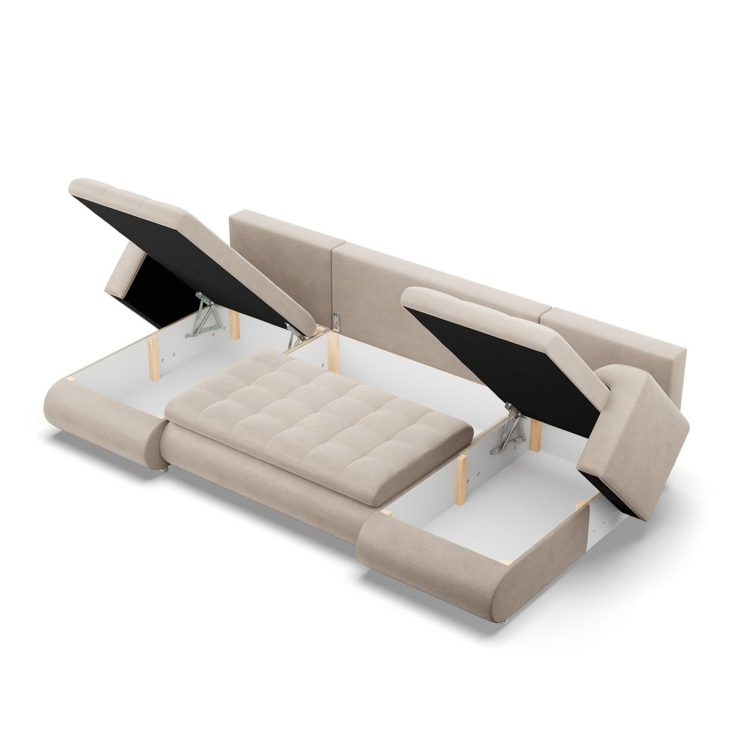 Mebligo Ecksofa mit Schlaffunktion