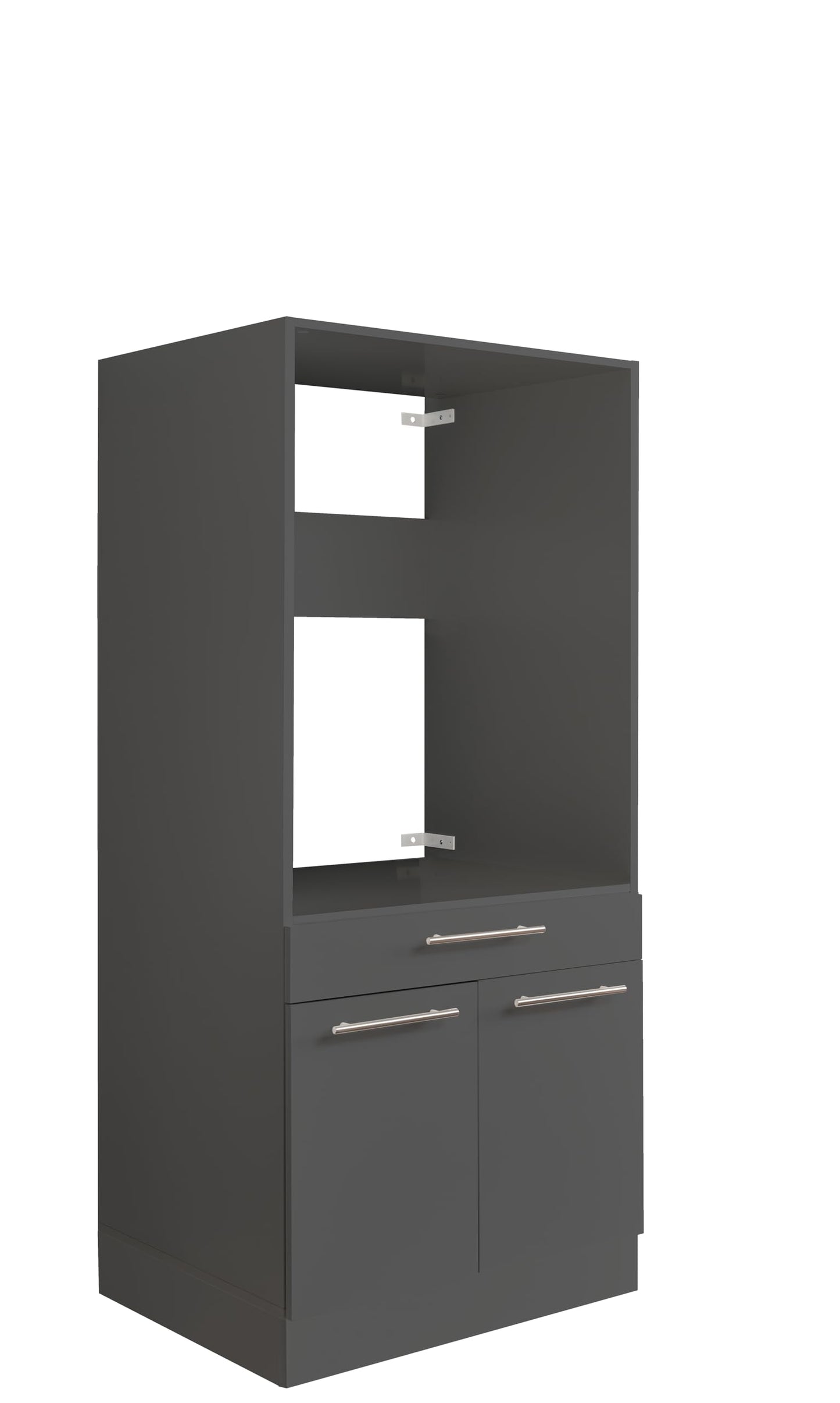 LAUNDREEZY Cabinet Attachment for Washing Machine Cabinet, White, Attachment Cabinet for Additional Storage Space in the Laundry Room, 50 x 38 x 67.5 cm (W x H x D)