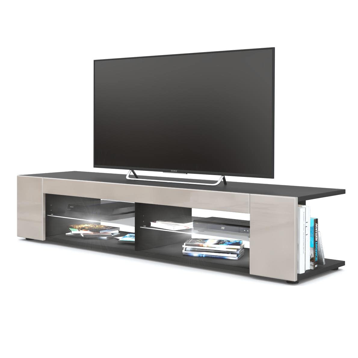 Vladon Movie TV Board, Black