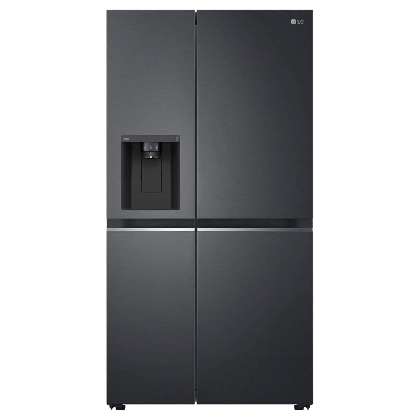 LG GSLC40PYPE Side-by-Side Kühlschrank ǀ Smart Inverter Compressor ǀ Eis- und Wasserspenderǀ Total No Frost Technologie ǀ EEK E ǀ 638 L