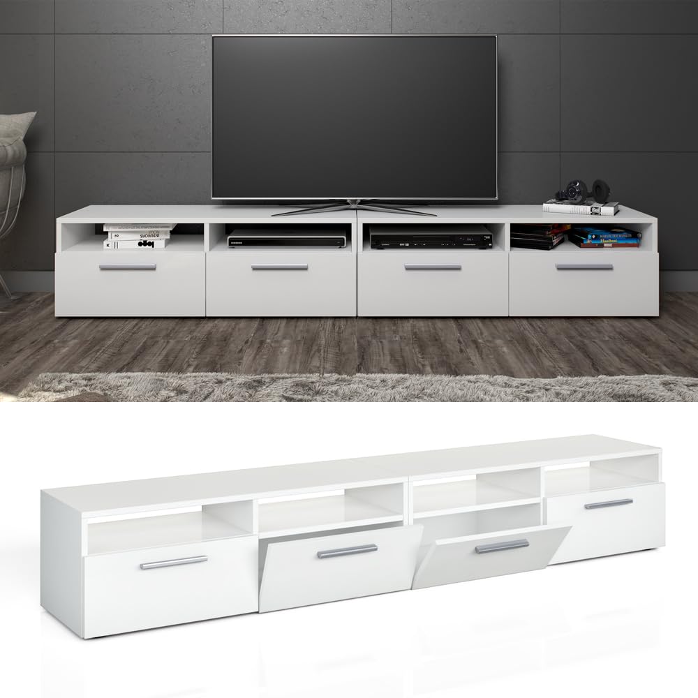 Vicco Diego Lowboard – TV Table Sideboard, TV Cabinet, TV Board Cupboard