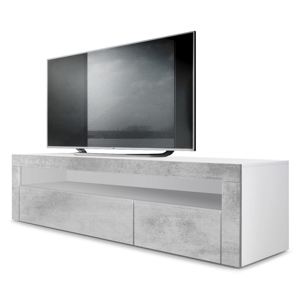 Vladon Valencia Chest of Drawers Sideboard White
