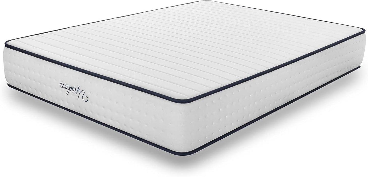 COSMOS - Mattress 180 x 200 cm Upsilon Cold Foam Mattress Hardness H2 - Oeko-Tex Certified - Latex Blue 7-Zone Mattress Height 21 cm - Made in EU