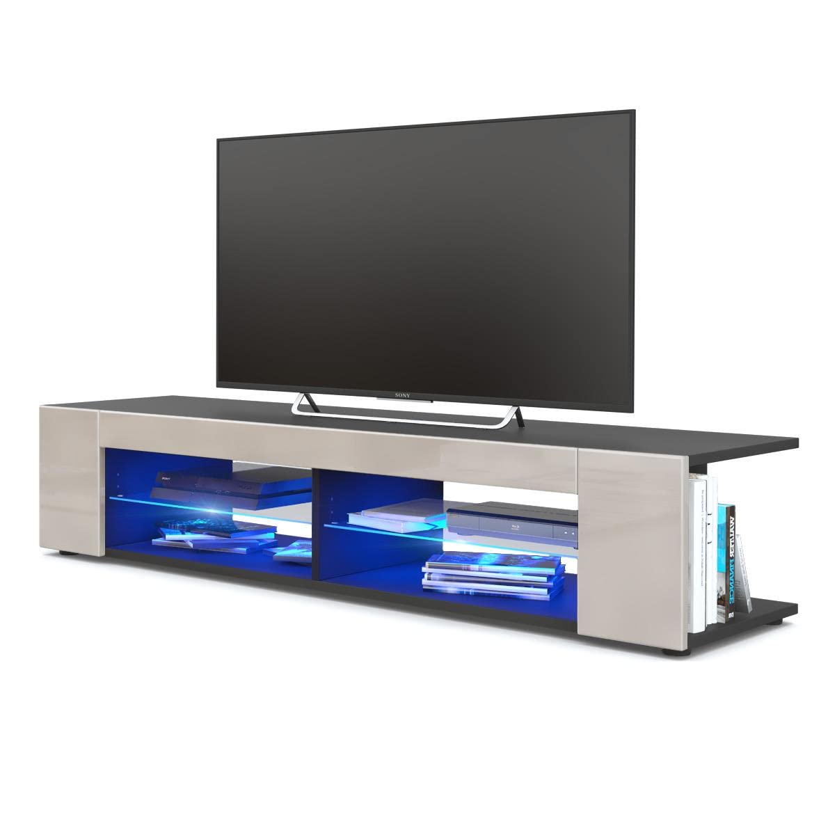Vladon Movie TV Board, Black