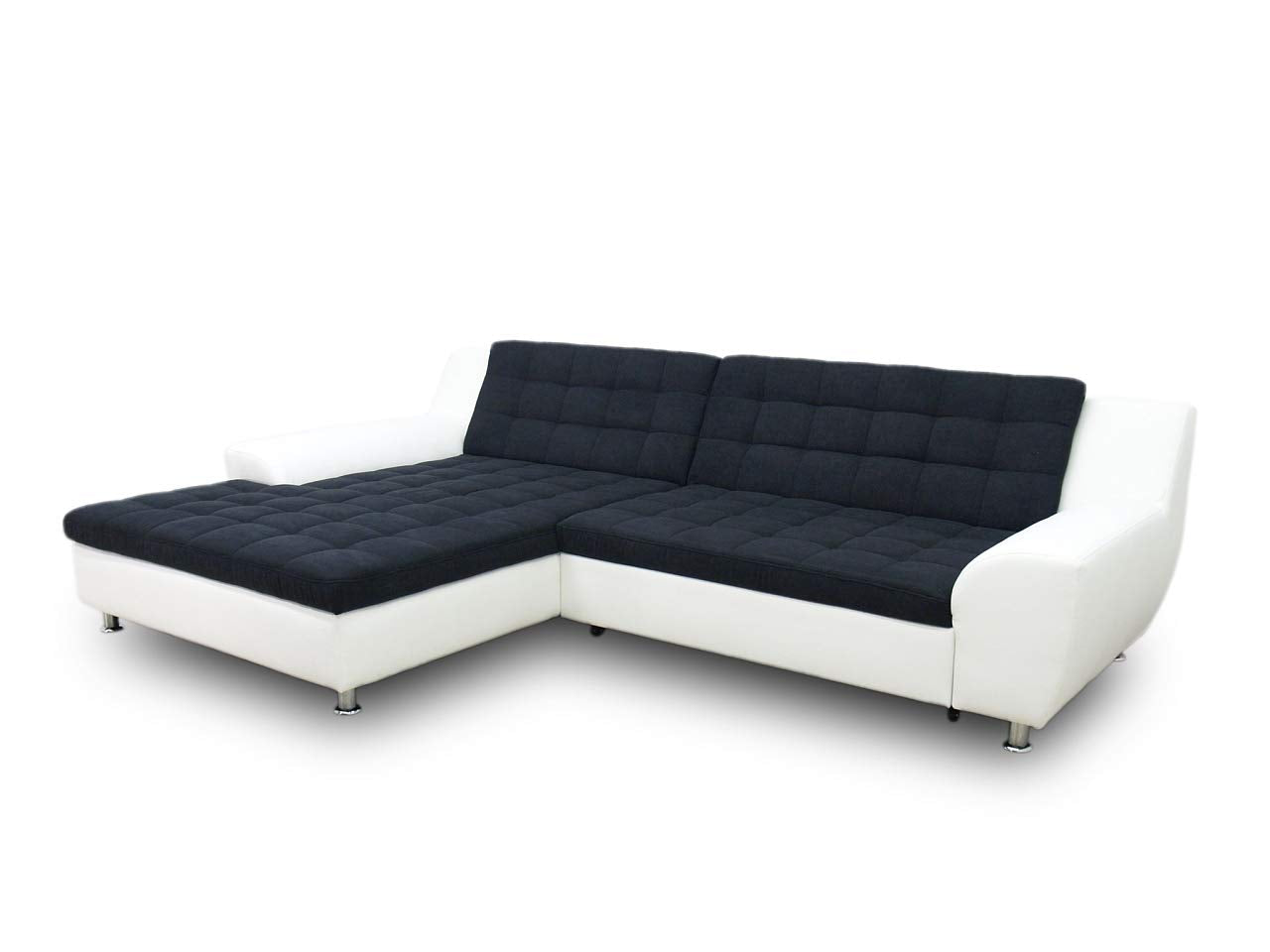 Domo Collection Morton Corner Sofa L-Shaped with Sleep Function