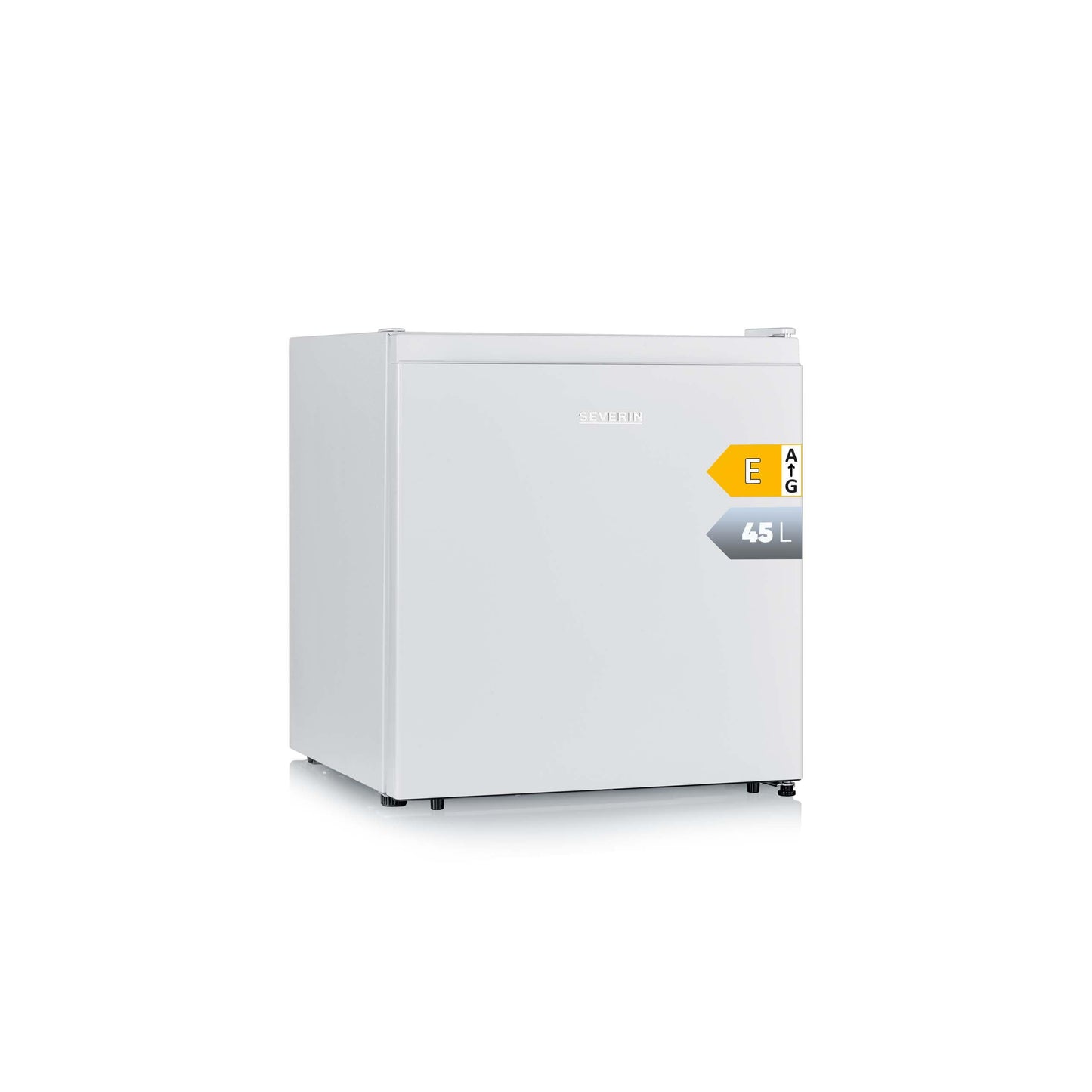 SEVERIN KB 8884 Cool Box with Cold Compartment, Ample Storage Space, Very Quiet, Interchangeable Door Hinge, 45 L Net Capacity, White