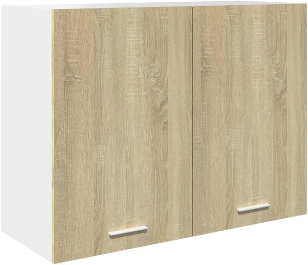 Lyon Sonoma Oak Wood Composite Kitchen Cabinet Set 7-Piece