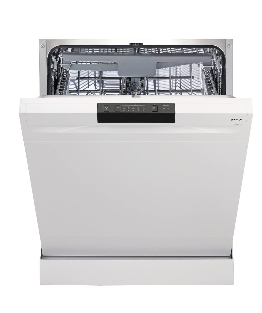Gorenje GS643C90W Dishwasher/Freestanding/60 Width/16 Place Settings/6 Programmes/TotalDry/Total AquaStop/MultiClack/FlexUse/Intensive Programme/Crystal Glass/Energy Efficiency: C/Dimensions (H x W x