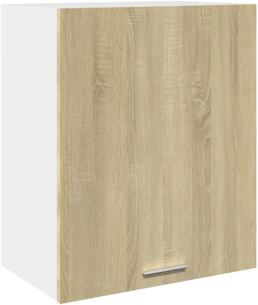 Lyon Sonoma Oak Wood Composite Kitchen Cabinet Set 7-Piece