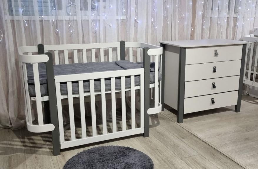 Veres Monaco Beech Baby Cot