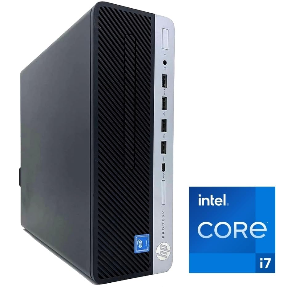 HP ProDesk 600 G4 Intel i7 8700 12-Thread 4 GHz Business Office Multimedia Computer 3 Year Warranty 32 GB 1000 GB SSD USB 3.0 WLAN Windows 11 Prof. 64-Bit #8193