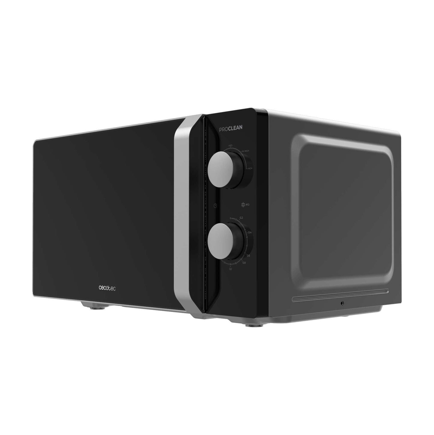 Cecotec Inverter Microwave - 19L Capacity - Defrosting, Heating and Cooking - Proclean 5010 Inverter. 700 W, 5 Power Levels, LED Display, 245 mm Turntable, Timer, 8 Programmes
