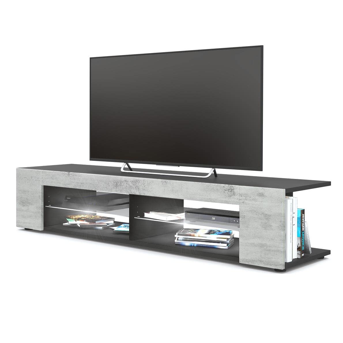 Vladon Movie TV Board, Black