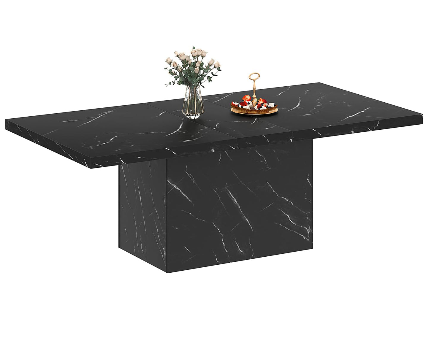 HSH Modern Black Dining Table1