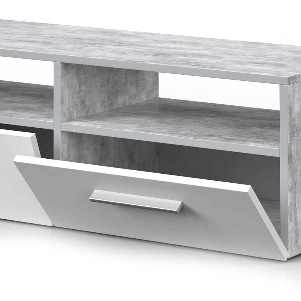 Vicco Diego Lowboard – TV Table Sideboard, TV Cabinet, TV Board Cupboard