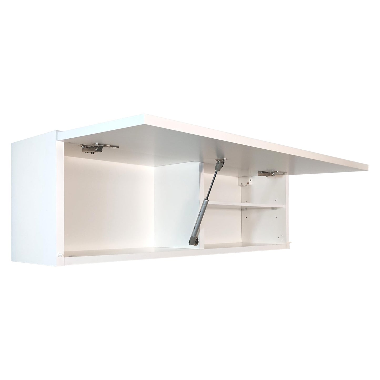 Laura Bathroom Cabinet Bathroom Furniture Folding Bathroom Wall Cabinet Telescopic Opening Matt White Dimensions 39 x 120 x 23 cm