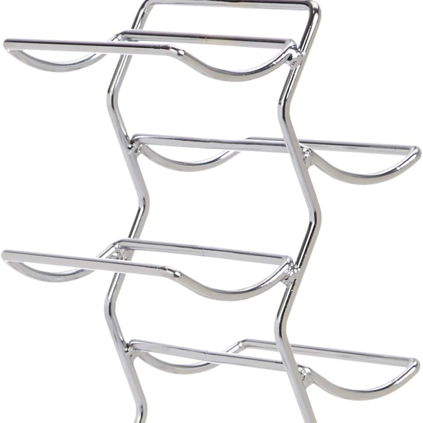 Amazon Basics Modern Style 12 Bottle Wine Rack 74cm Chrome