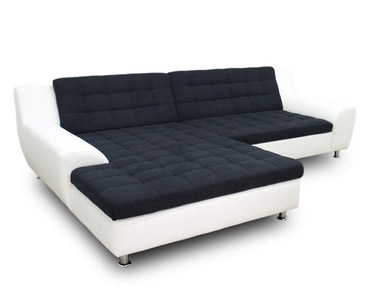 Domo Collection Morton Corner Sofa L-Shaped with Sleep Function
