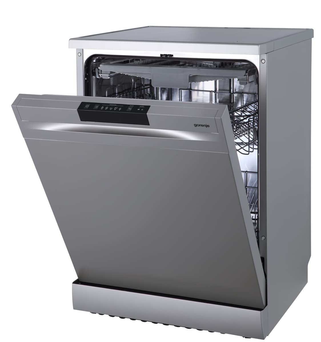 Gorenje GS643C90W Dishwasher/Freestanding/60 Width/16 Place Settings/6 Programmes/TotalDry/Total AquaStop/MultiClack/FlexUse/Intensive Programme/Crystal Glass/Energy Efficiency: C/Dimensions (H x W x